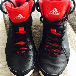 Adidas Shoes Red And Black!